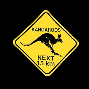 Tričko - Roadsing Kangaroo